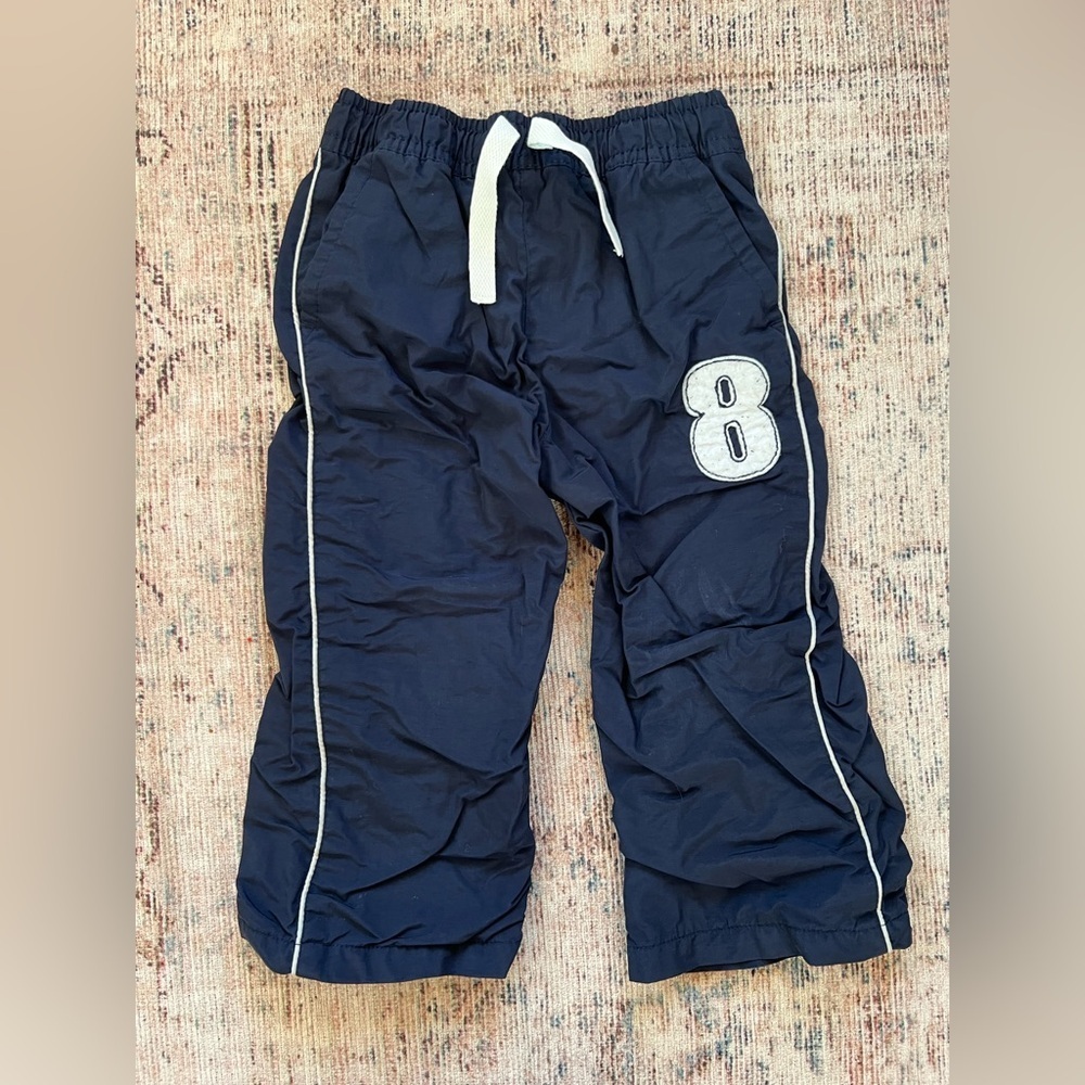 Place Navy Sweatpants with White Accents